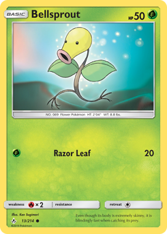 Bellsprout - Unbroken Bonds - #13 - Pokemon TCG card