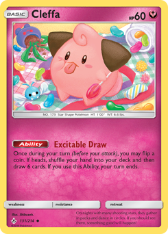 Cleffa - Unbroken Bonds - #131 - Pokemon TCG card