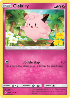 Clefairy - Unbroken Bonds - #132 - Pokemon TCG card