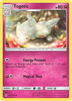 Togetic #137 Togetic - Unbroken Bonds - #137 - Pokemon TCG card