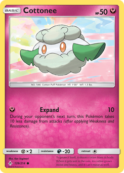 Cottonee - Unbroken Bonds - #139 - Pokemon TCG card