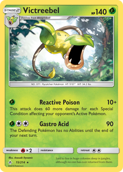 Victreebel #15 Victreebel - Unbroken Bonds - #15 - Pokemon TCG card