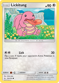 Lickitung #152 Lickitung - Unbroken Bonds - #152 - Pokemon TCG card