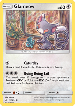 Glameow - Unbroken Bonds - #159 - Pokemon TCG card