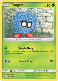 Tangela - Unbroken Bonds - #16 - Pokemon TCG card