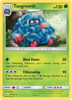 Tangrowth #17 Tangrowth - Unbroken Bonds - #17 - Pokemon TCG card