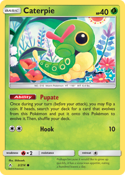 Caterpie - Unbroken Bonds - #2 - Pokemon TCG card