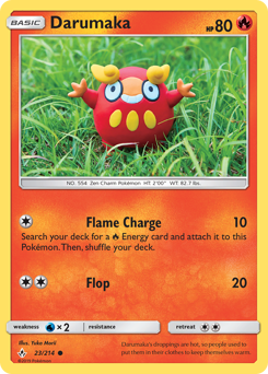 Darumaka #23 Darumaka - Unbroken Bonds - #23 - Pokemon TCG card