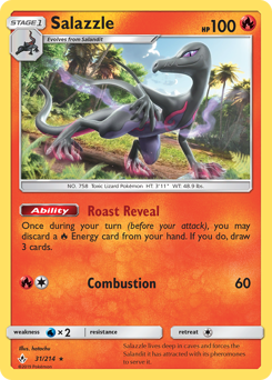 Salazzle #31 Salazzle - Unbroken Bonds - #31 - Pokemon TCG card