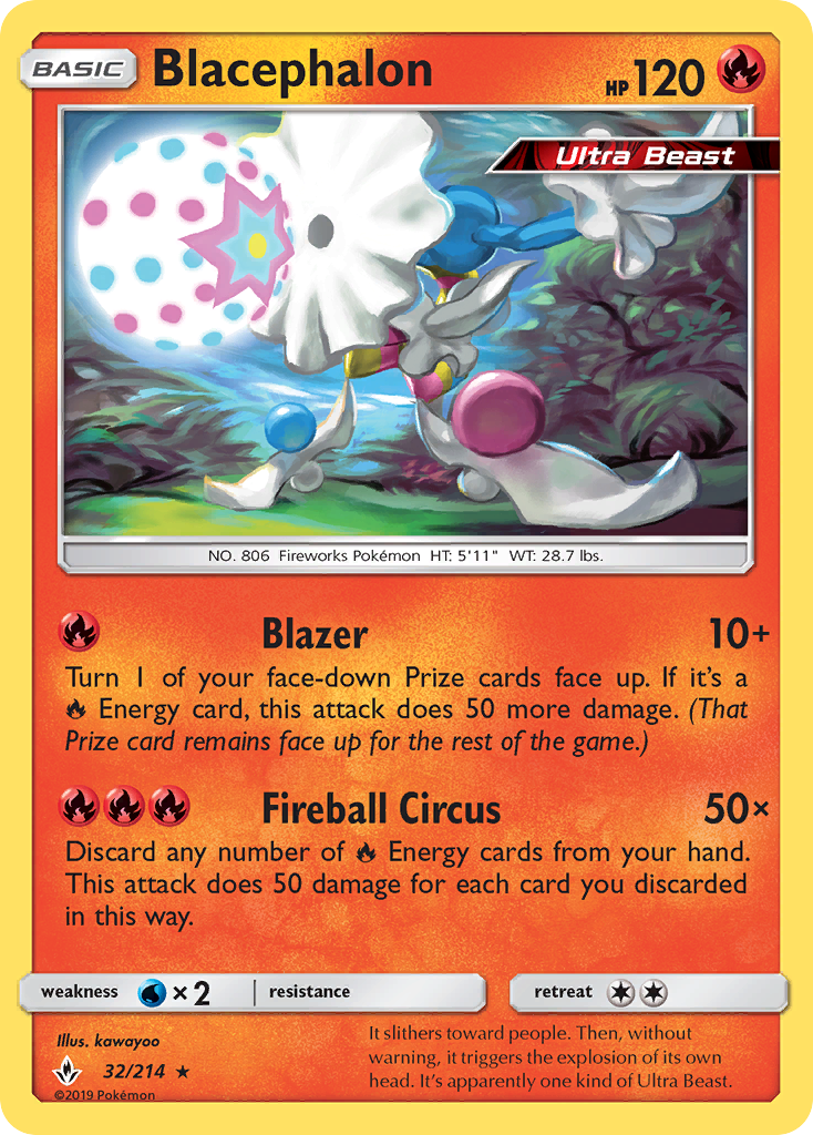 Blacephalon - Unbroken Bonds - #32 - Pokemon TCG card