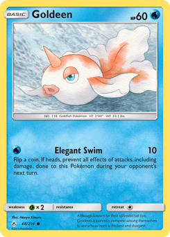 Goldeen #48 Goldeen - Unbroken Bonds - #48 - Pokemon TCG card