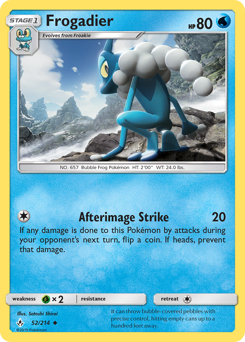 Frogadier - Unbroken Bonds - #52 - Pokemon TCG card