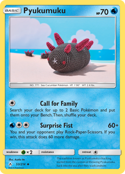 Pyukumuku #53 Pyukumuku - Unbroken Bonds - #53 - Pokemon TCG card