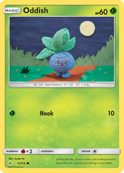 Oddish #6 Oddish - Unbroken Bonds - #6 - Pokemon TCG card