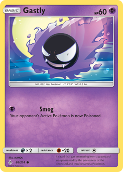 Gastly #68 Gastly - Unbroken Bonds - #68 - Pokemon TCG card