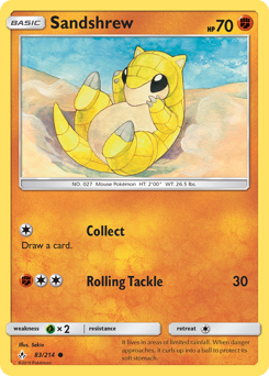 Sandshrew #83 Sandshrew - Unbroken Bonds - #83 - Pokemon TCG card