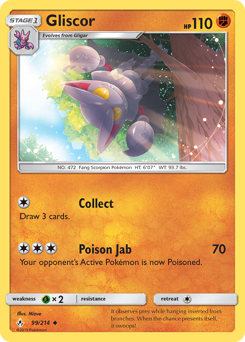 Gliscor - Unbroken Bonds - #99 - Pokemon TCG card