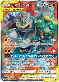 Marshadow & Machamp-GX - Double Blaze - #100 - Pokemon TCG card