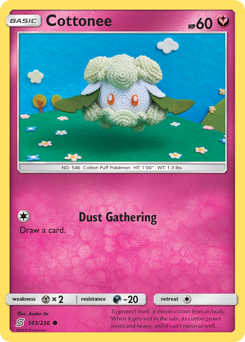 Cottonee - Unified Minds - #143 - Pokemon TCG card