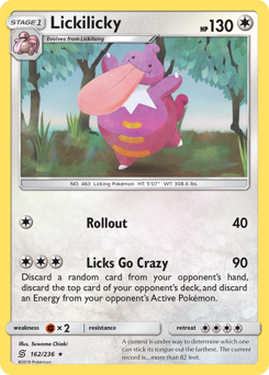 Lickilicky #162 Lickilicky - Unified Minds - #162 - Pokemon TCG card