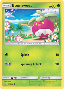Bounsweet - Unified Minds - #17 - Pokemon TCG card