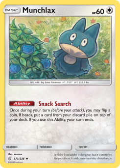 Munchlax #173 Munchlax - Unified Minds - #173 - Pokemon TCG card