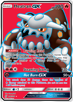 Heatran-GX #216 Heatran-GX - Unified Minds - #216 - Pokemon TCG card