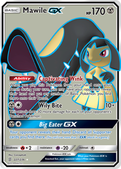Mawile-GX #227 Mawile-GX - Unified Minds - #227 - Pokemon TCG card