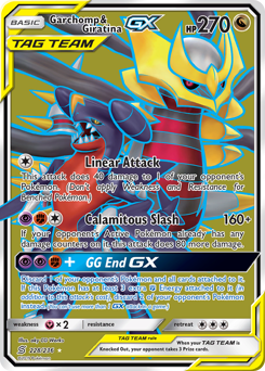 Garchomp & Giratina-GX - Unified Minds - #228 - Pokemon TCG card