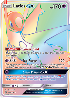 Latios-GX #243 Latios-GX - Unified Minds - #243 - Pokemon TCG card