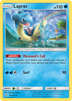 Lapras #36 Lapras - Unified Minds - #36 - Pokemon TCG card