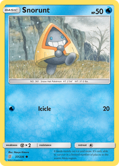 Snorunt #37 Snorunt - Unified Minds - #37 - Pokemon TCG card