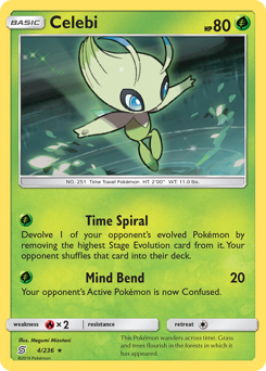 Celebi - Unified Minds - #4 - Pokemon TCG card