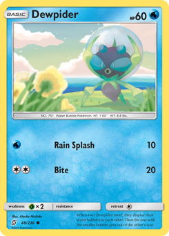 Dewpider - Unified Minds - #48 - Pokemon TCG card