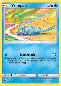 Wimpod - Unified Minds - #50 - Pokemon TCG card