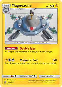Magnezone #60 Magnezone - Unified Minds - #60 - Pokemon TCG card