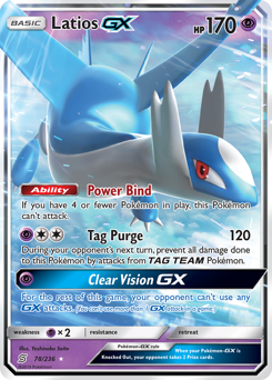 Latios-GX #78 Latios-GX - Unified Minds - #78 - Pokemon TCG card