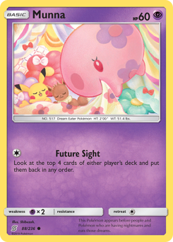 Munna - Unified Minds - #88 - Pokemon TCG card