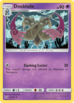 Doublade #94 Doublade - Unified Minds - #94 - Pokemon TCG card