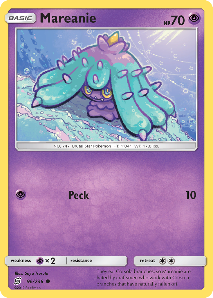Mareanie - Unified Minds - #96 - Pokemon TCG card