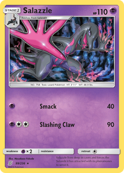 Salazzle #99 Salazzle - Unified Minds - #99 - Pokemon TCG card