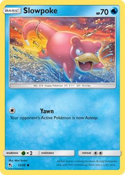 Slowpoke #12 Slowpoke - Hidden Fates - #12 - Pokemon TCG card