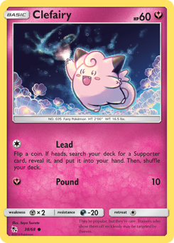 Clefairy - Hidden Fates - #38 - Pokemon TCG card