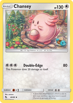 Chansey #46 Chansey - Hidden Fates - #46 - Pokemon TCG card