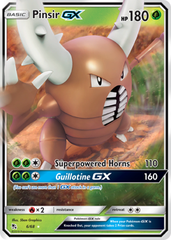 Pinsir-GX #6 Pinsir-GX - Hidden Fates - #6 - Pokemon TCG card