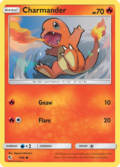 Charmander #7 Charmander - Hidden Fates - #7 - Pokemon TCG card