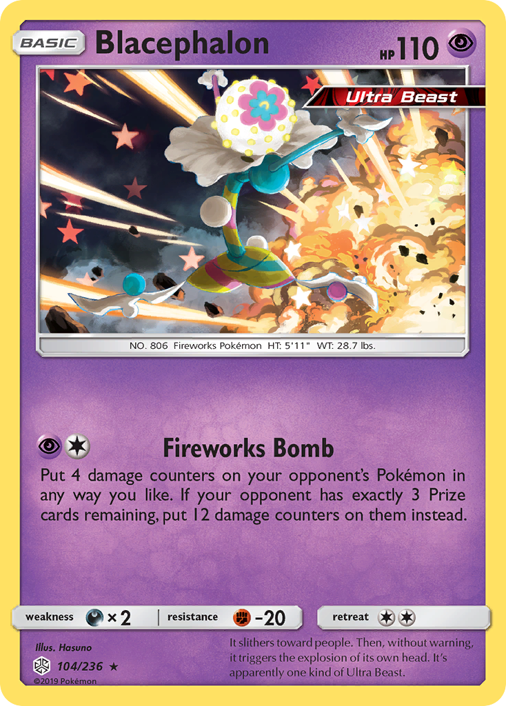 Blacephalon - Cosmic Eclipse - #104 - Pokemon TCG card