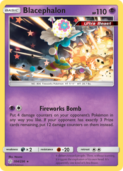 Blacephalon - Cosmic Eclipse - #104 - Pokemon TCG card