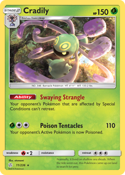 Cradily - Cosmic Eclipse - #11 - Pokemon TCG card