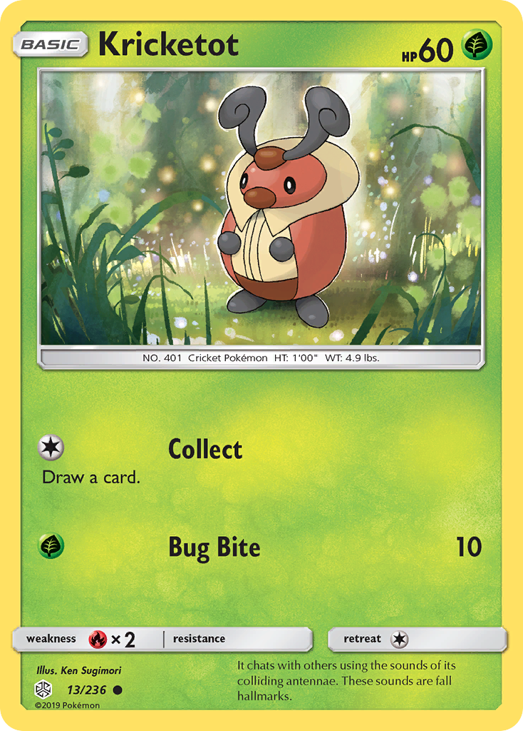 Kricketot - Cosmic Eclipse - #13 - Pokemon TCG card